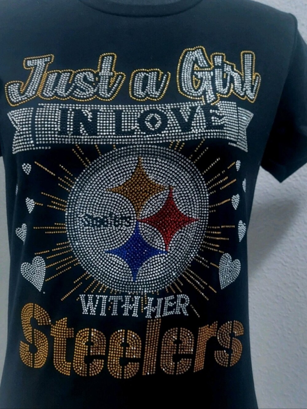 Steelers Womens Fitted t-shirt